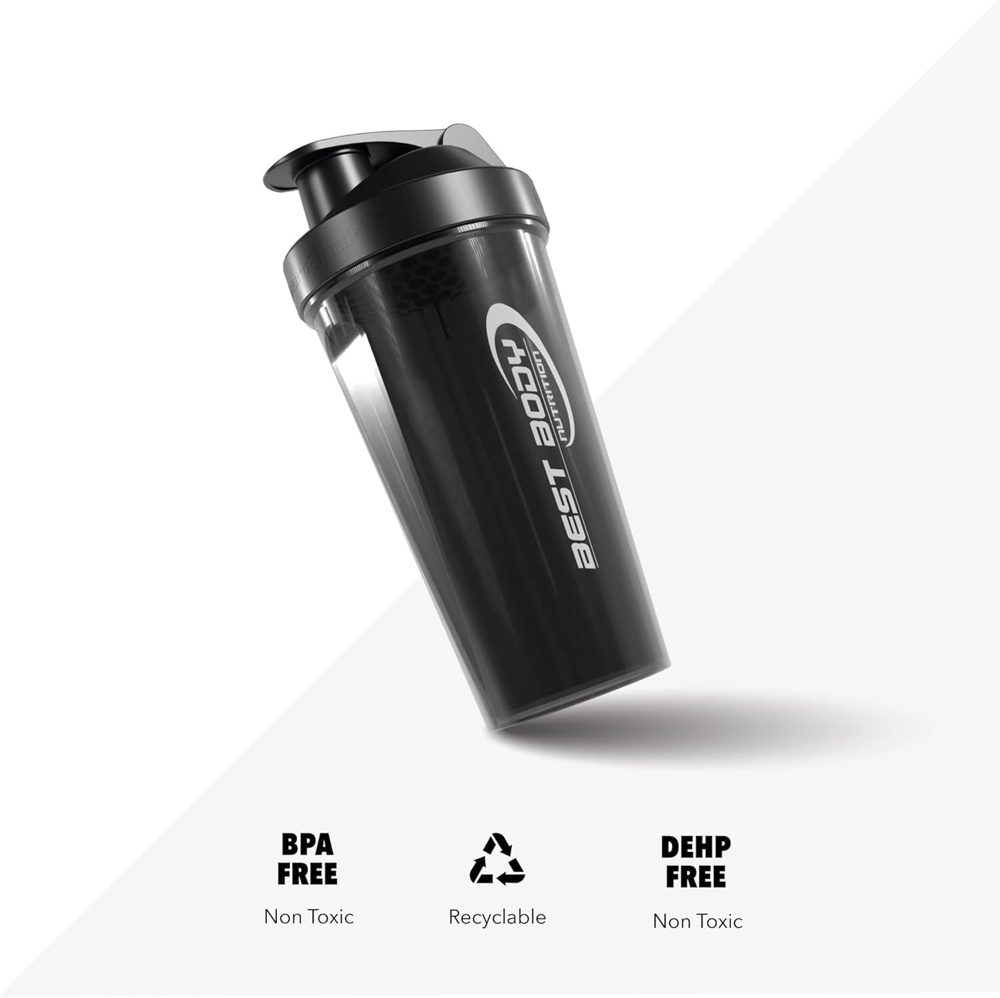 Best Body Nutrition - Eiweiß Shaker 700 Ml Schwarz