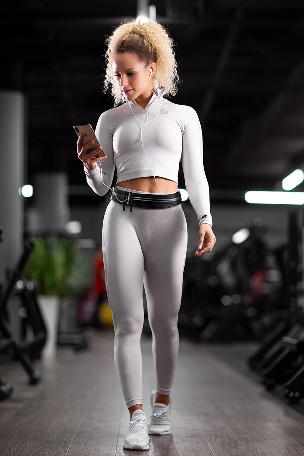 Fitgriff® Laufgürtel Für Handy - Lauftasche Jogging, Hüfttasche, Sportgürtel, Running Belt Zum Joggen, Laufen, Sport, Fitness - Passend Für Alle Smartphones